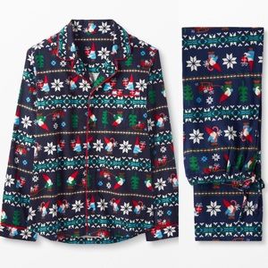 NWT Flannel Gnome Pajamas Size Small